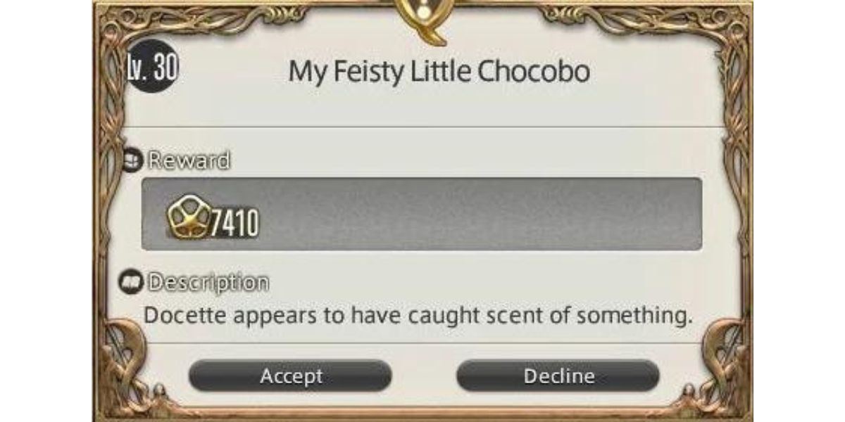 My Feisty Little Chocobo Quest