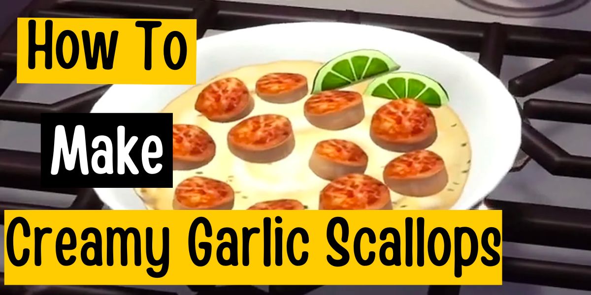 How to Make Creamy Garlic Scallops Recipe
